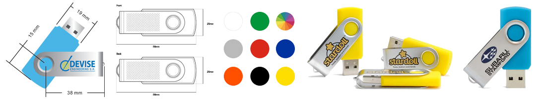 montelo CM-1003 stikaki USB stick drive