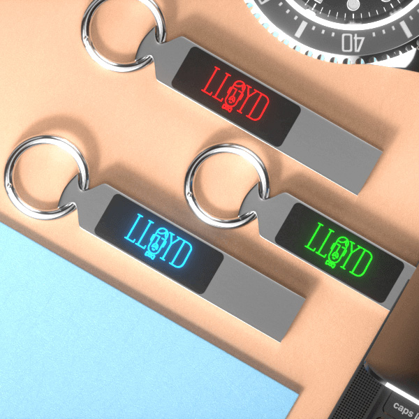 USB Flash Drive LED Keyring