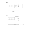 USB Flash Drive Plexi Key